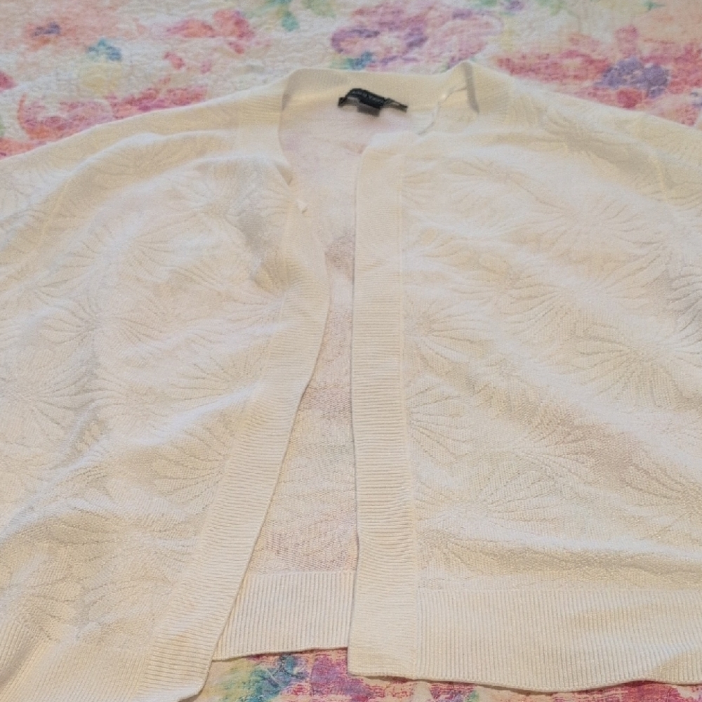 Ann Taylor Cream Women's Shrug